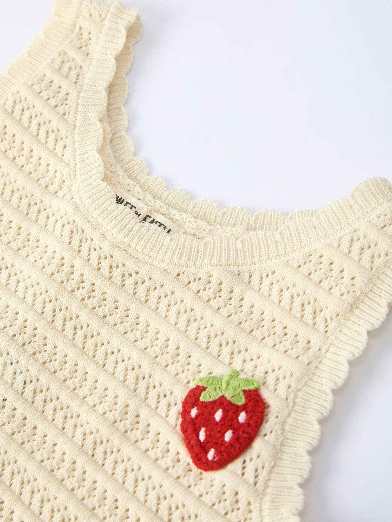 Spring Strawberry Baby Girl Set: 2