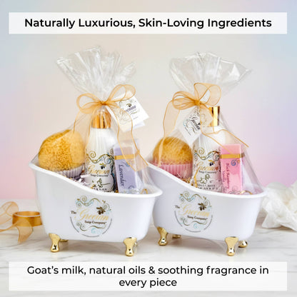 The Grecian Soap Company - Goat Milk Relaxation Hydrating Bath Essential Gift Set