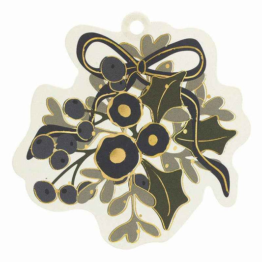 Gift Tag Book - Lilac Christmas