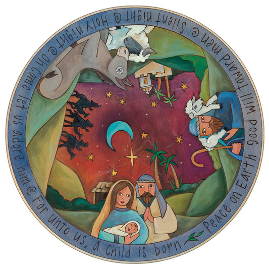 "First Noel"  Christmas Limited Edition Lazy Susan