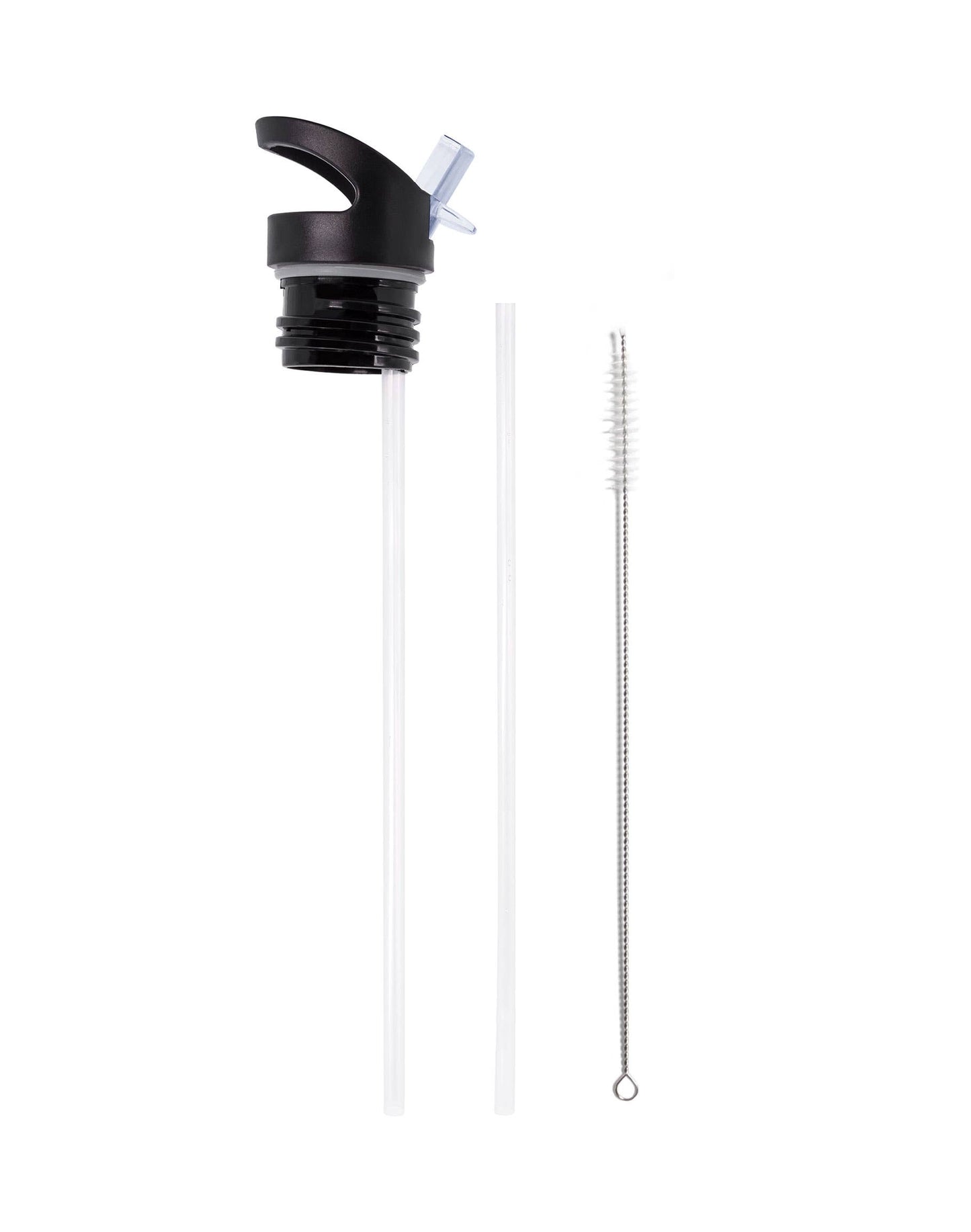 Replacement Flip ’N’ Sip Lid - Leak-Proof Handle with Straws