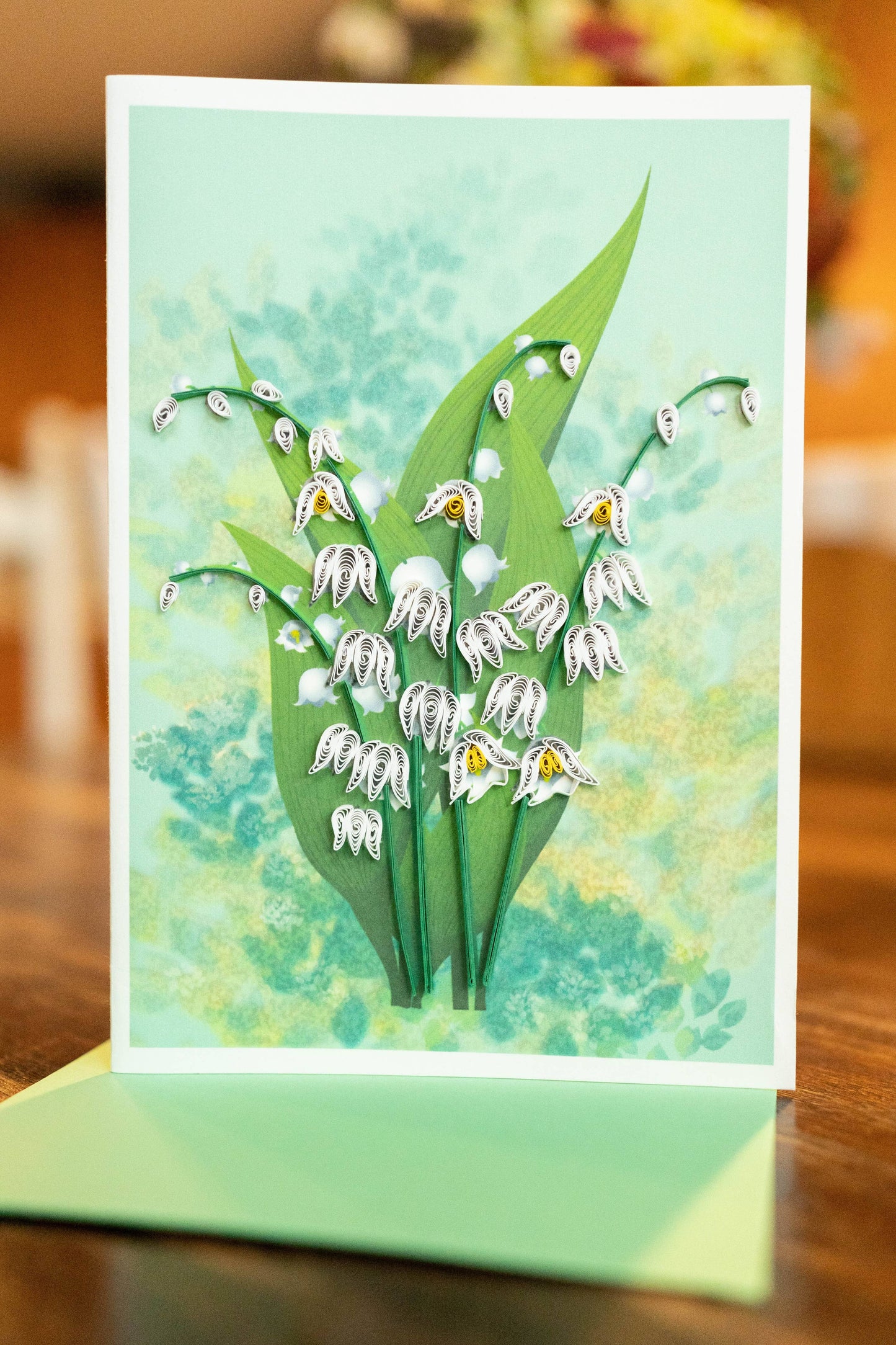 Lily of the Valley (Mini Quilled Card)