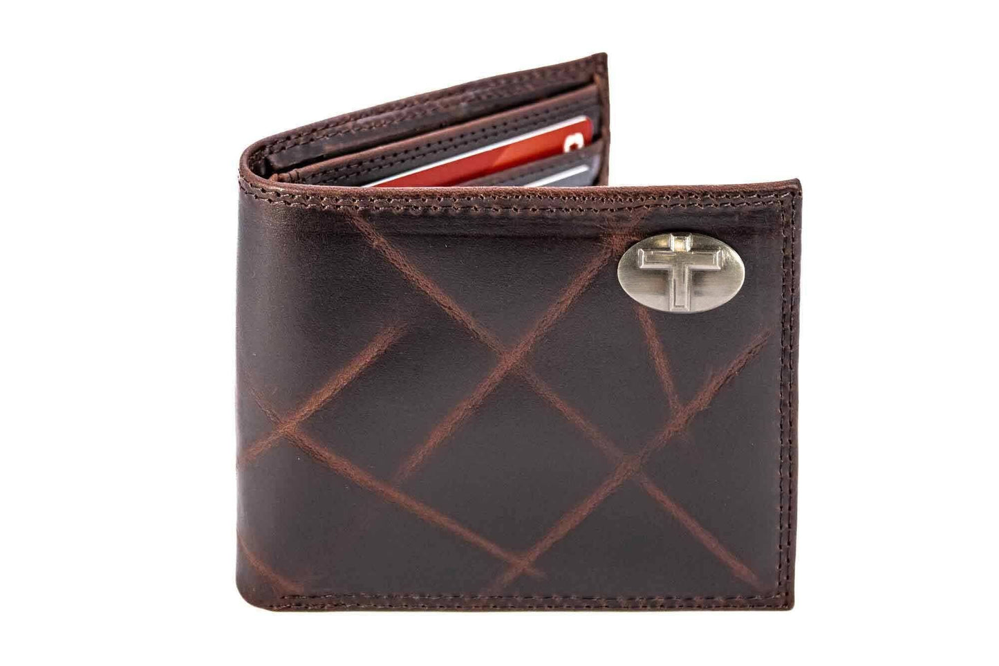 Cross Leather Bifold Wallet: Crazyhorse Brown