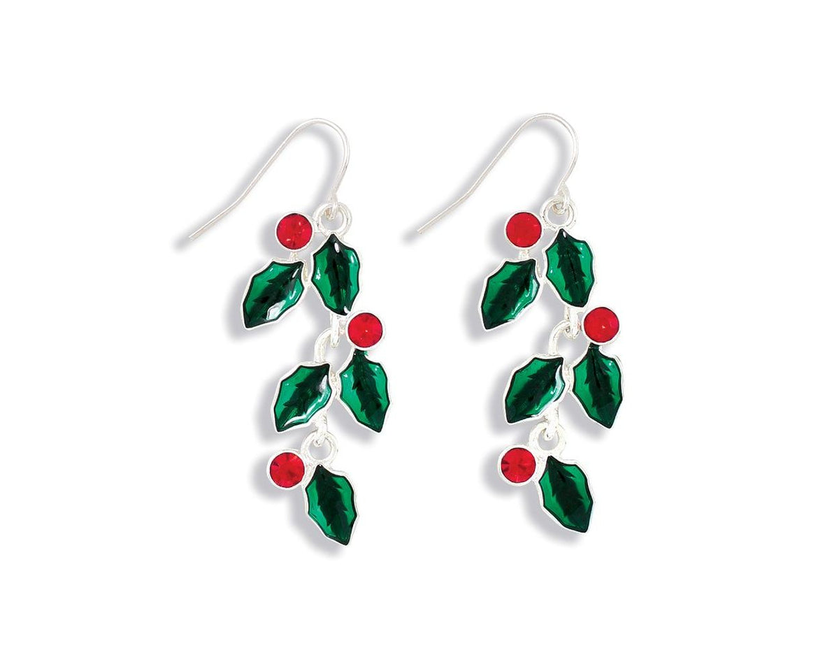 Cascading Holly Earrings