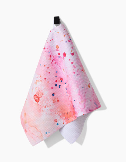 Geometry - Splash of Love Bar Towel