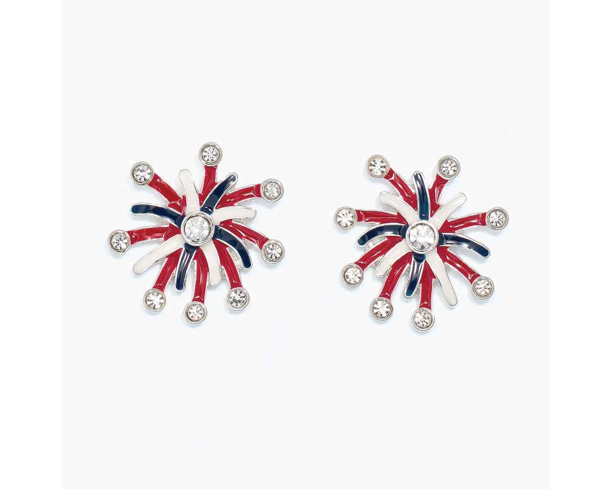 Patriotic Fireworks Earrings