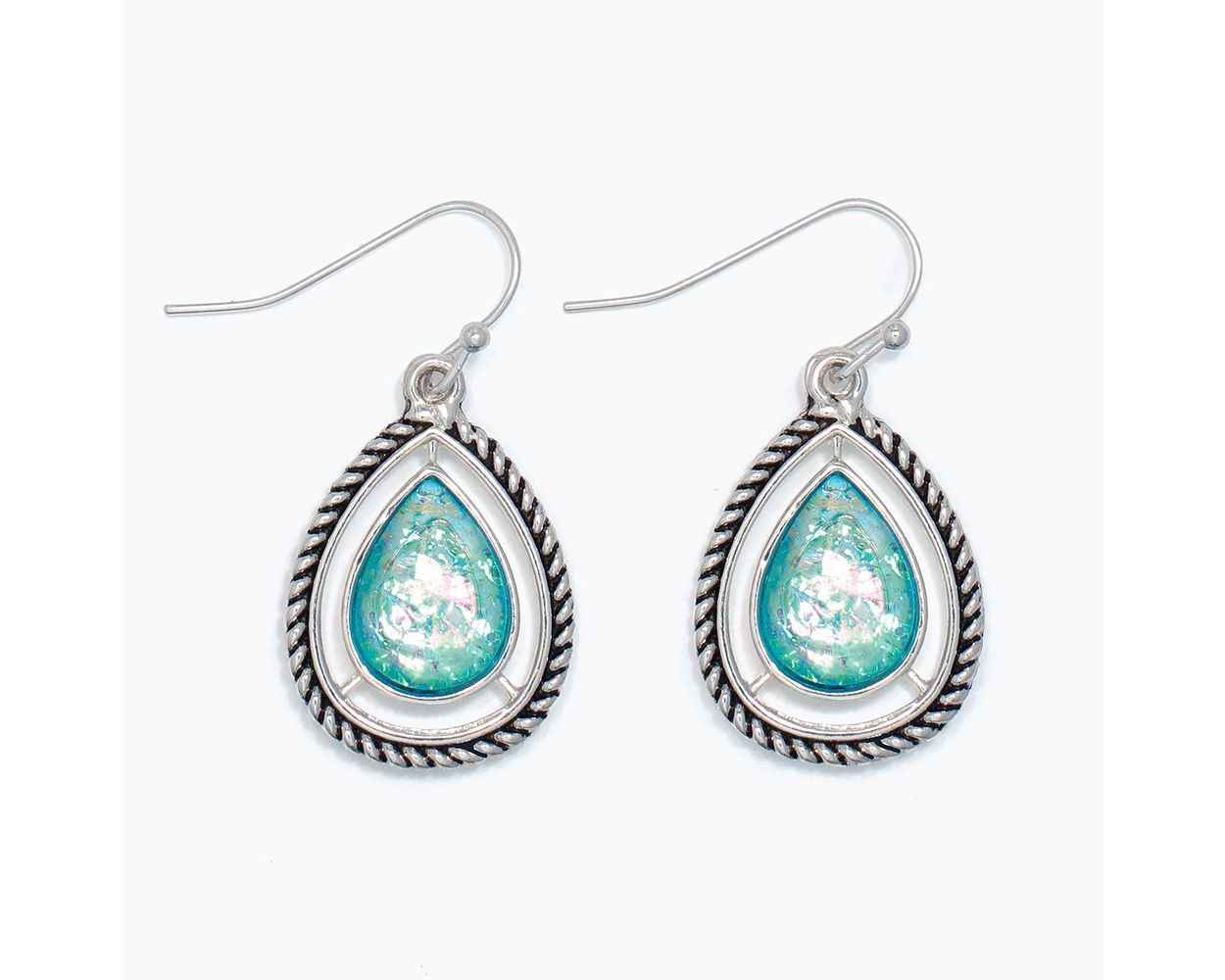 Turquoise Teardrop Earrings