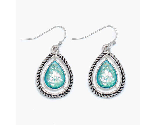 Turquoise Teardrop Earrings