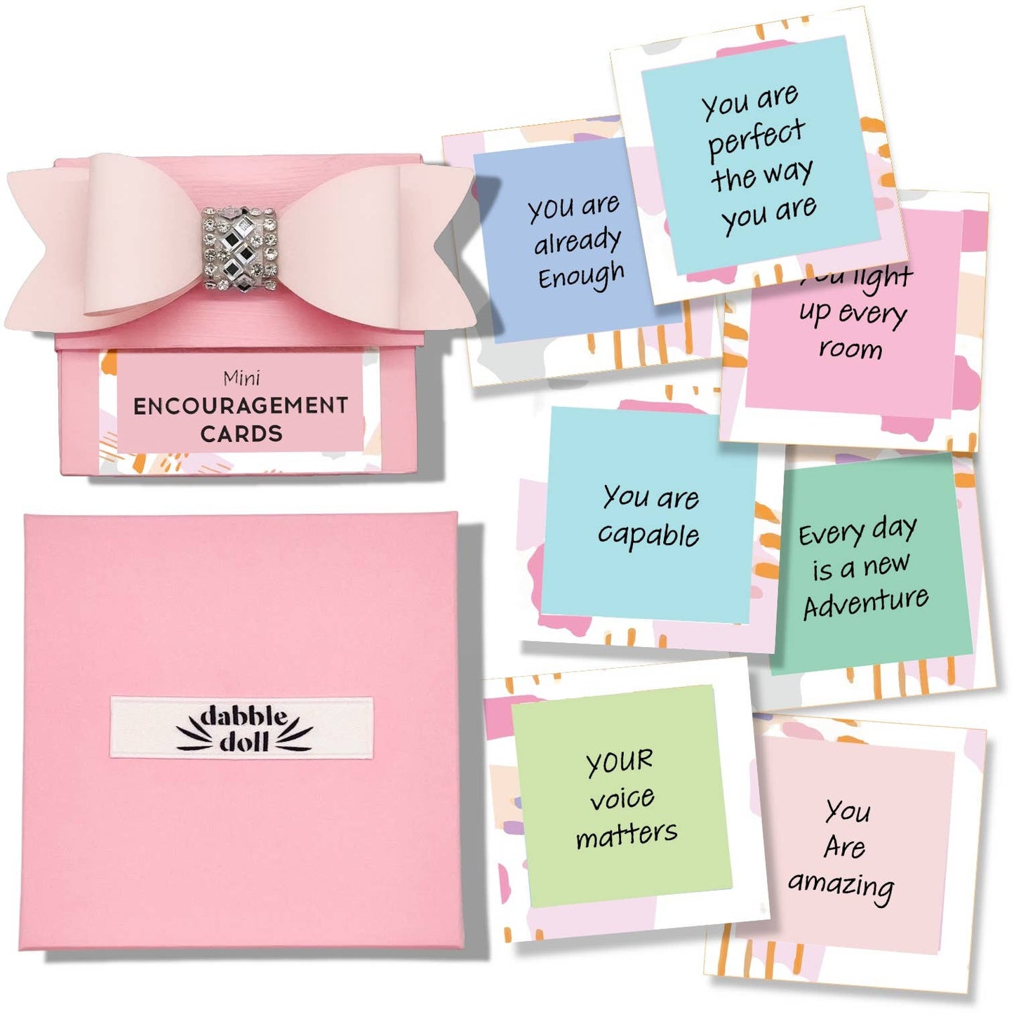 Dabble Doll - Encouragement Cards - Gift Set with Box