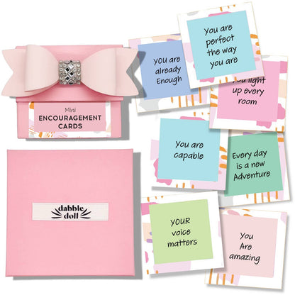 Dabble Doll - Encouragement Cards - Gift Set with Box