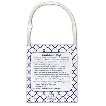 Gratitude Bag - Note Pad and Pen Lavender