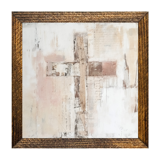 "BLESS YOUR HEART SERIES" BLUSH CROSS 1