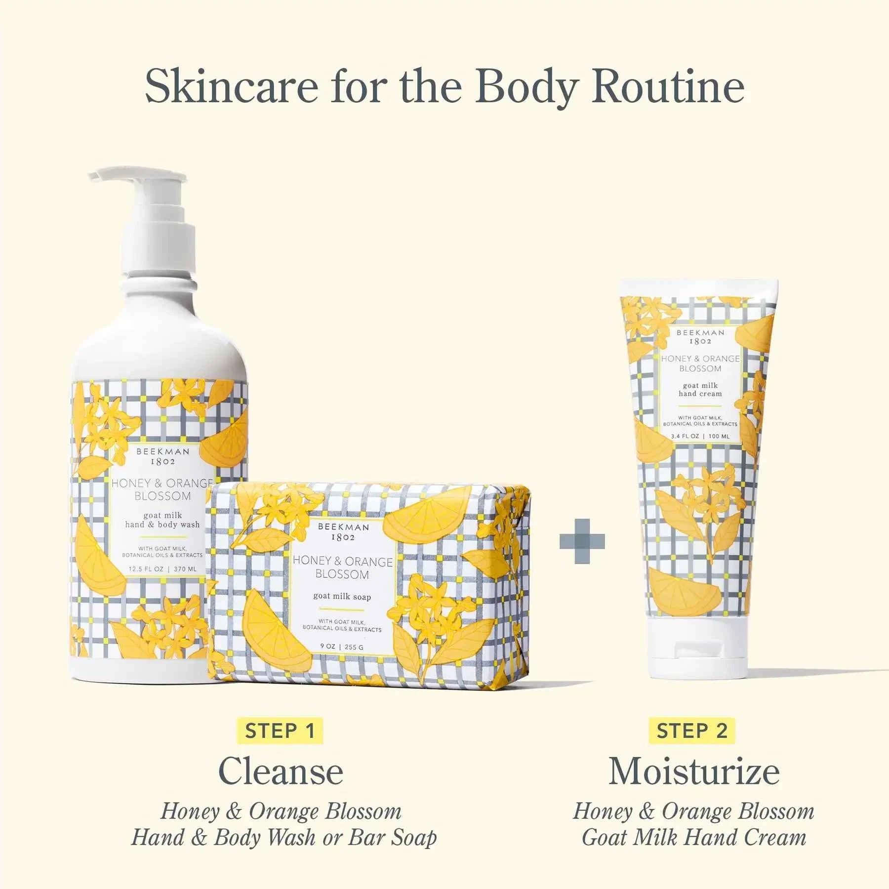 Honey & Orange Blossom Hand & Body Wash 12.5 Oz