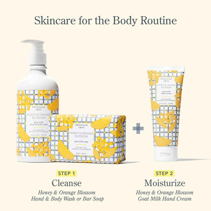 Honey & Orange Blossom Hand & Body Wash 12.5 Oz
