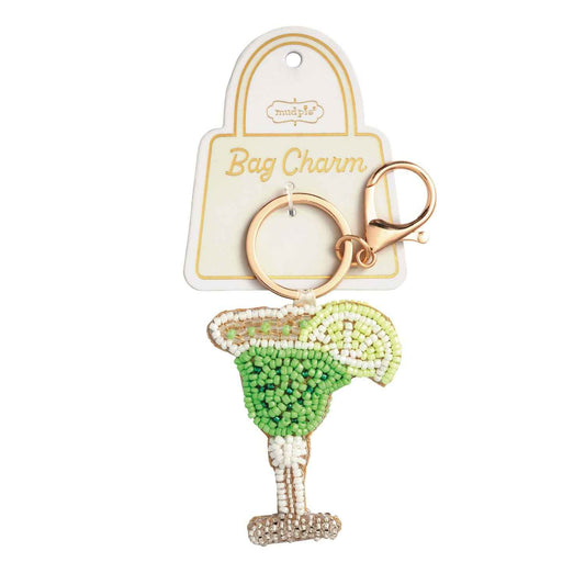 Margarita Beaded Bag Charm