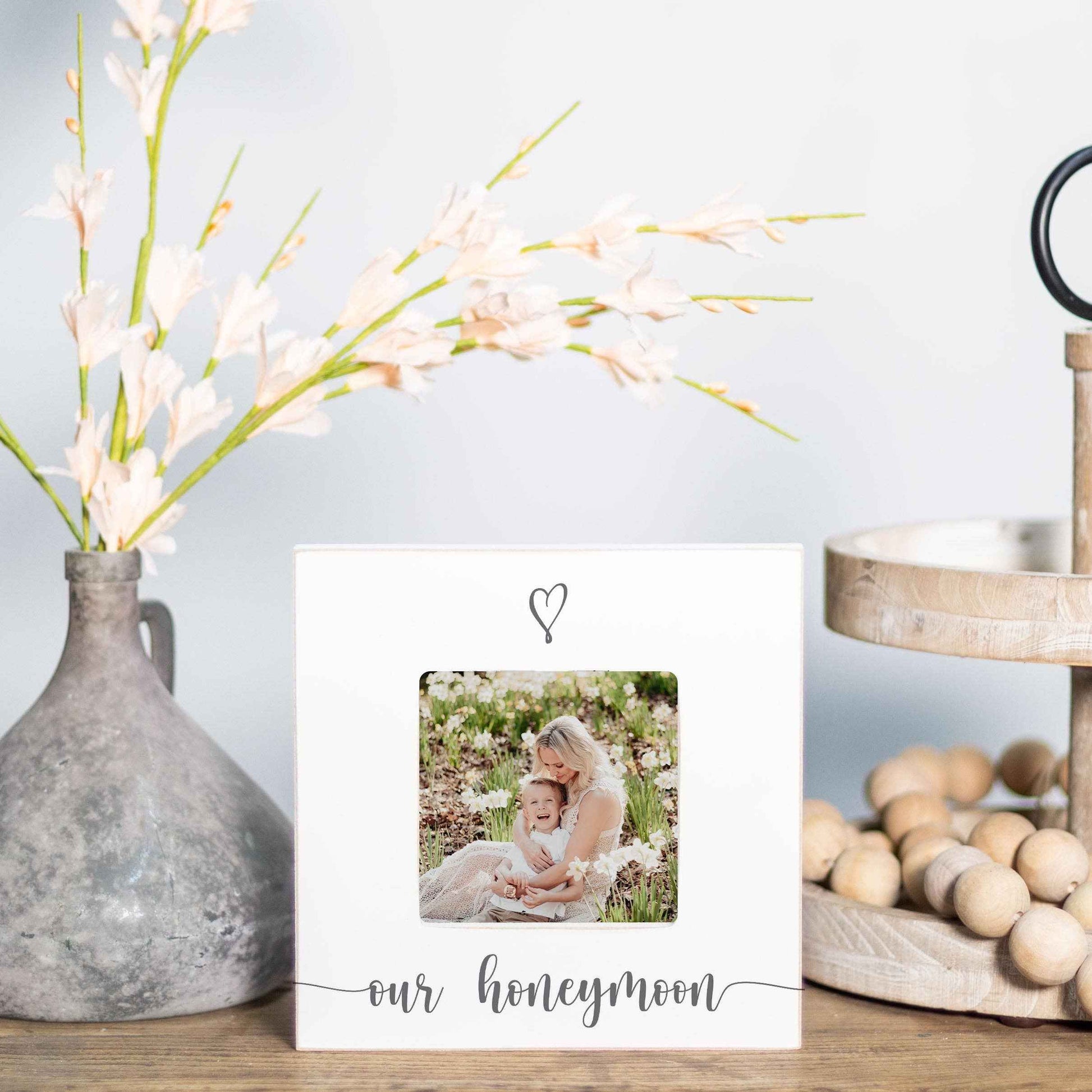 Our Honeymoon Picture Frame, Honeymoon and Wedding Gift
