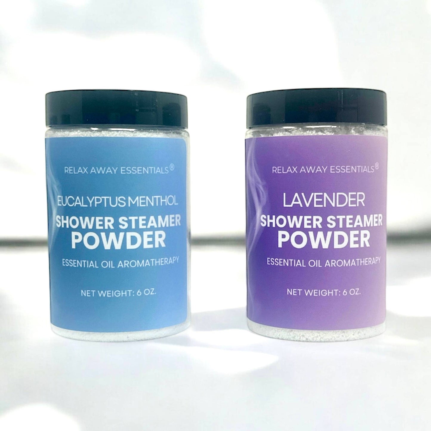 Relax Away Essentials - Shower Steamer Powder - 6 oz  - Made in USA