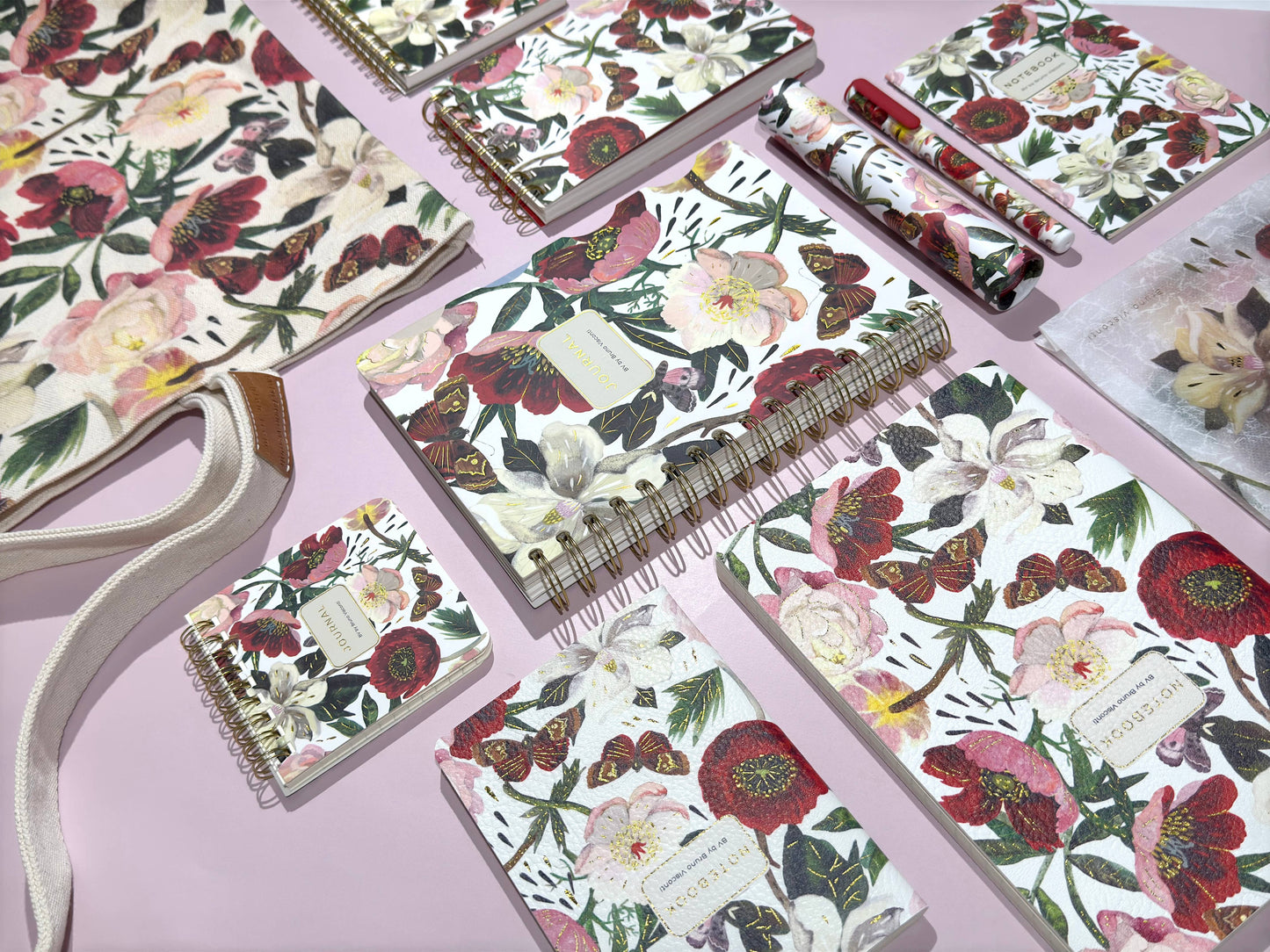 Pocket Art Journal  - Peonies