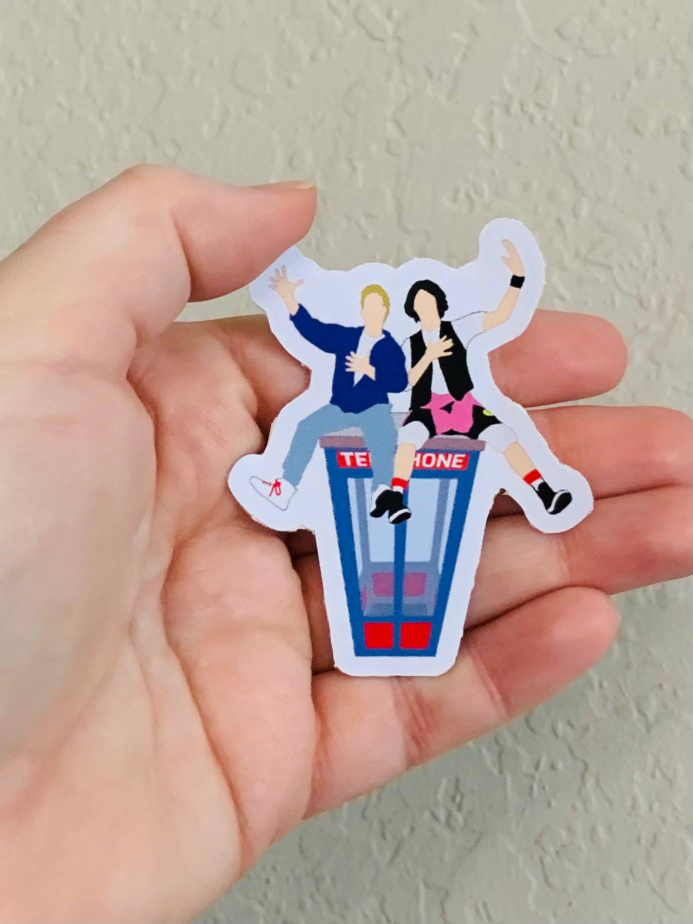 Bill and Ted-80s Movie Stickers