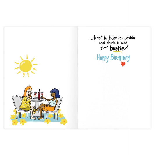 Bottled Up Birthday Card
