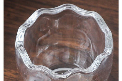Glass Egg Shape Jar