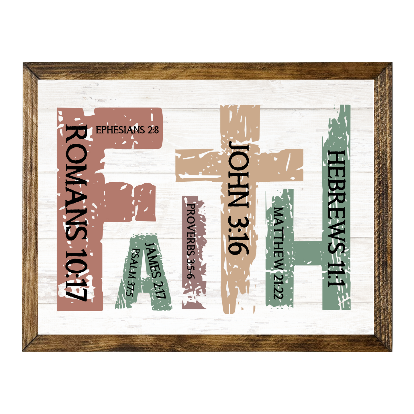 RUGGED FAITH BIBLE SCRIPTURES