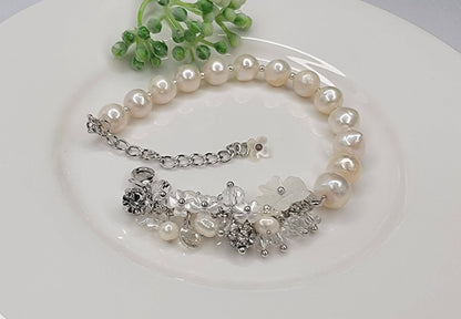 Handmade Bracelets With Fresh Water Pearls