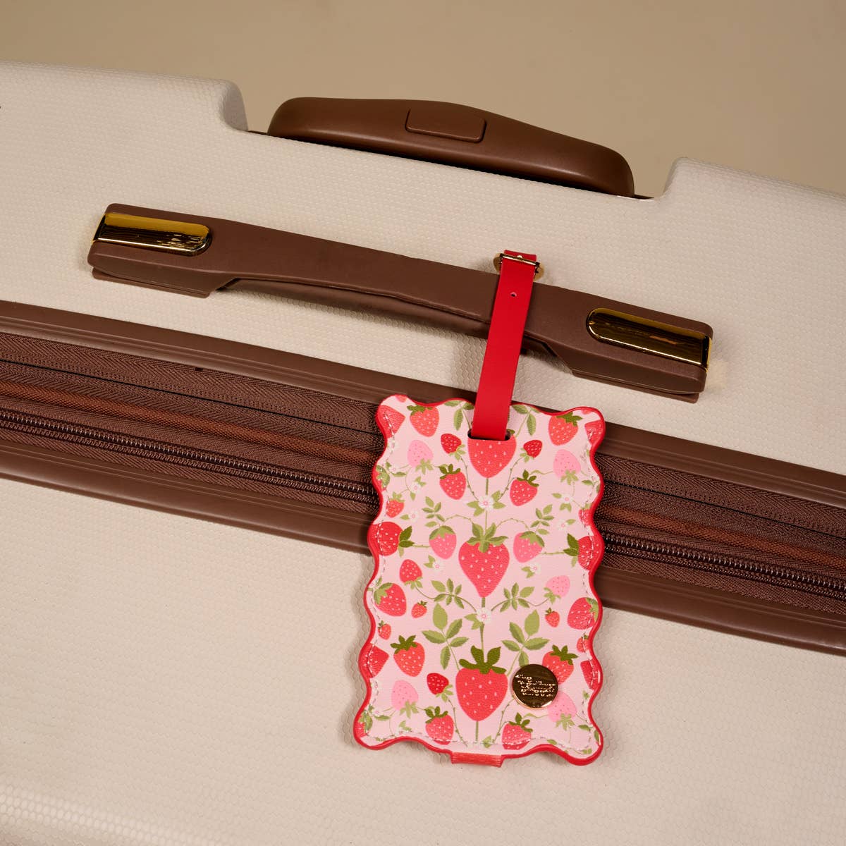 Jetsetter Luggage Tag-Strawberry Fields