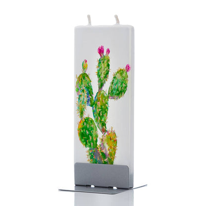 Flat Handmade Candle - Prickly Pear Cactus