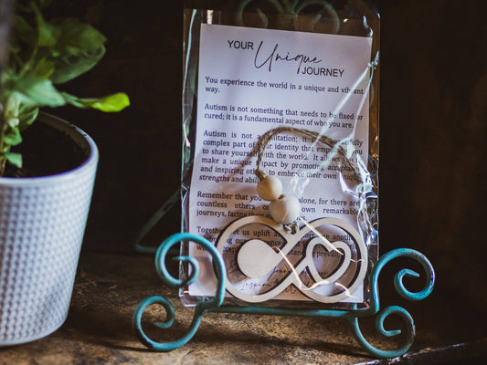 Autism Journey Ornament Your Unique Journey Wooden Ornament