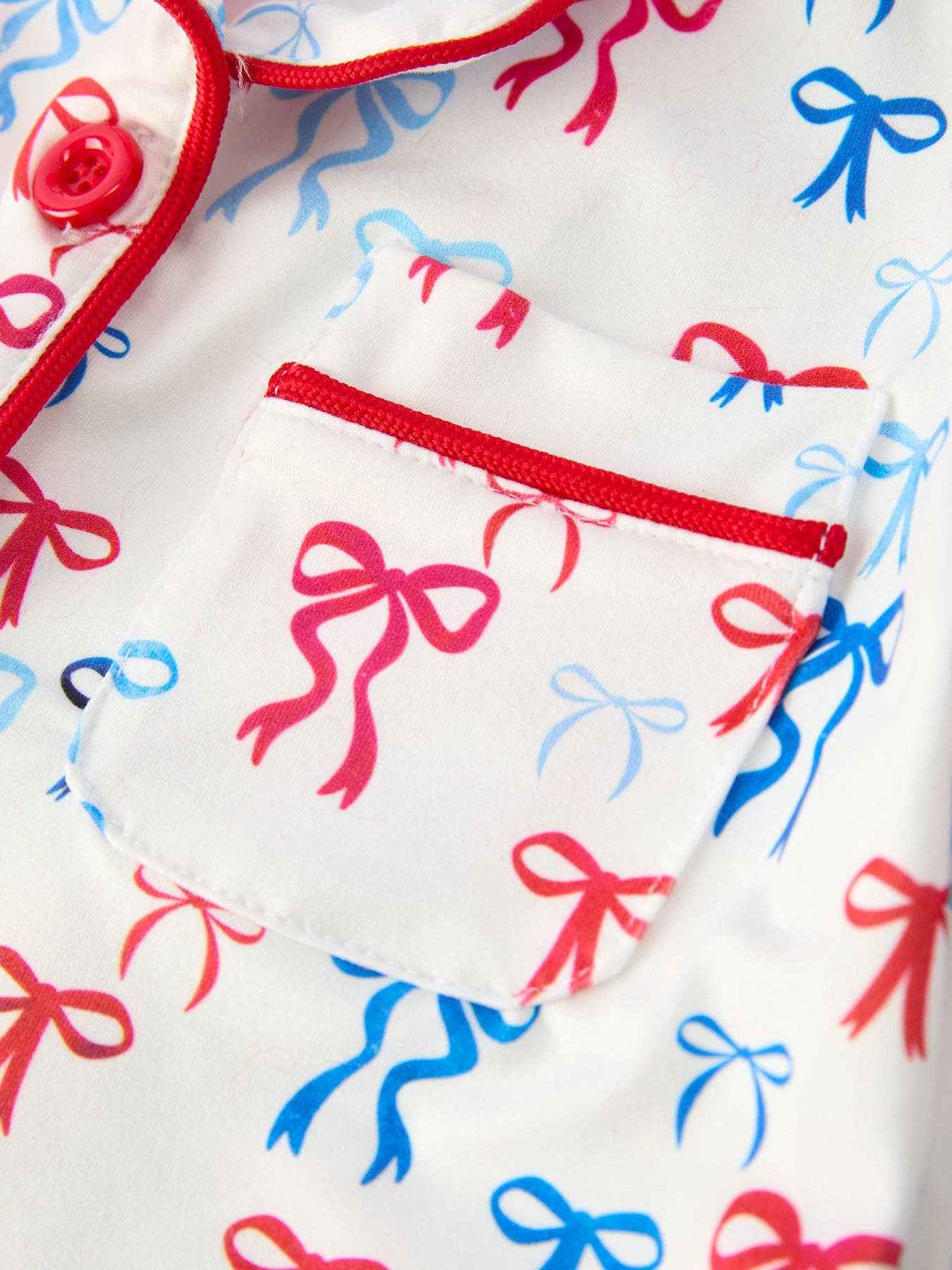 Mommy & Me 4th of july Print Pajama Set: 7 / KIDS