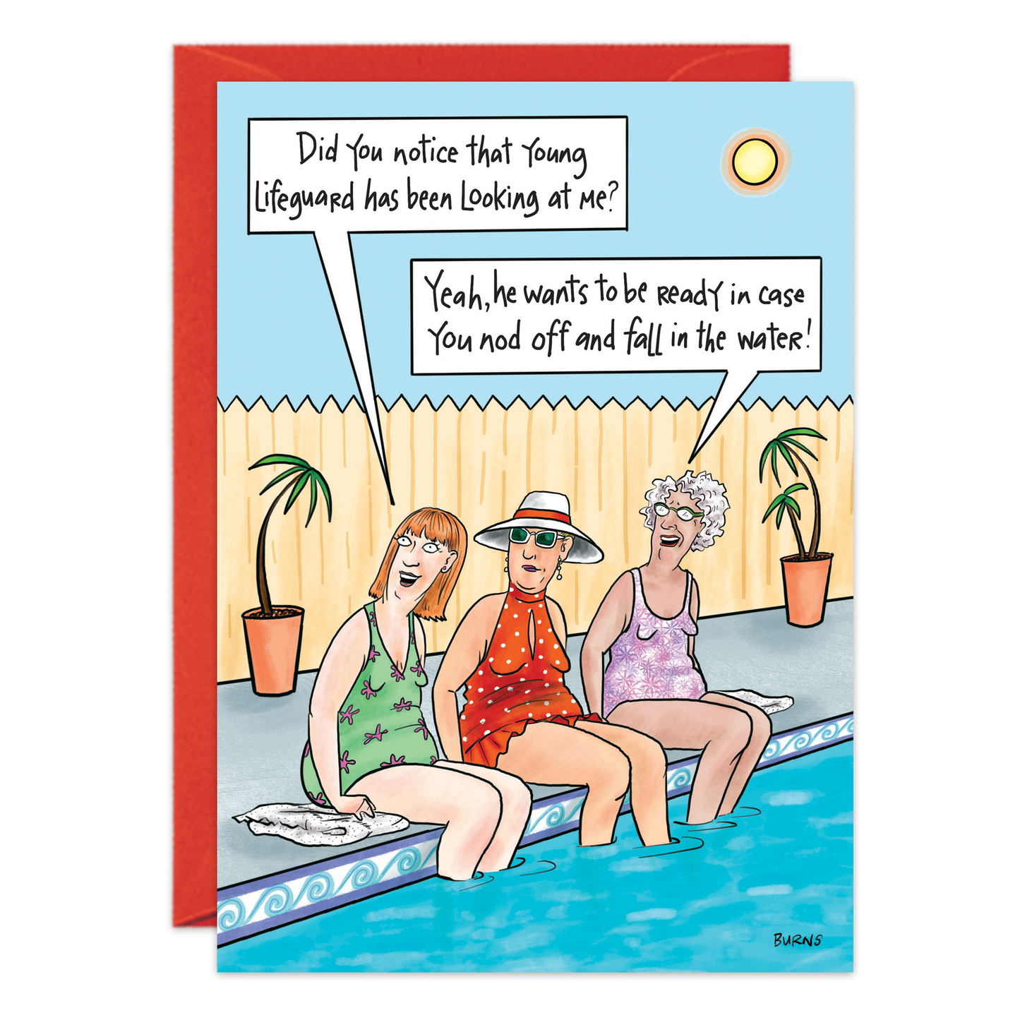 Young Lifeguard Birthday Card