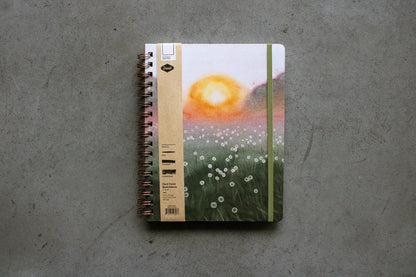 Dewy Morning Hardcover Spiral Sketchbooks