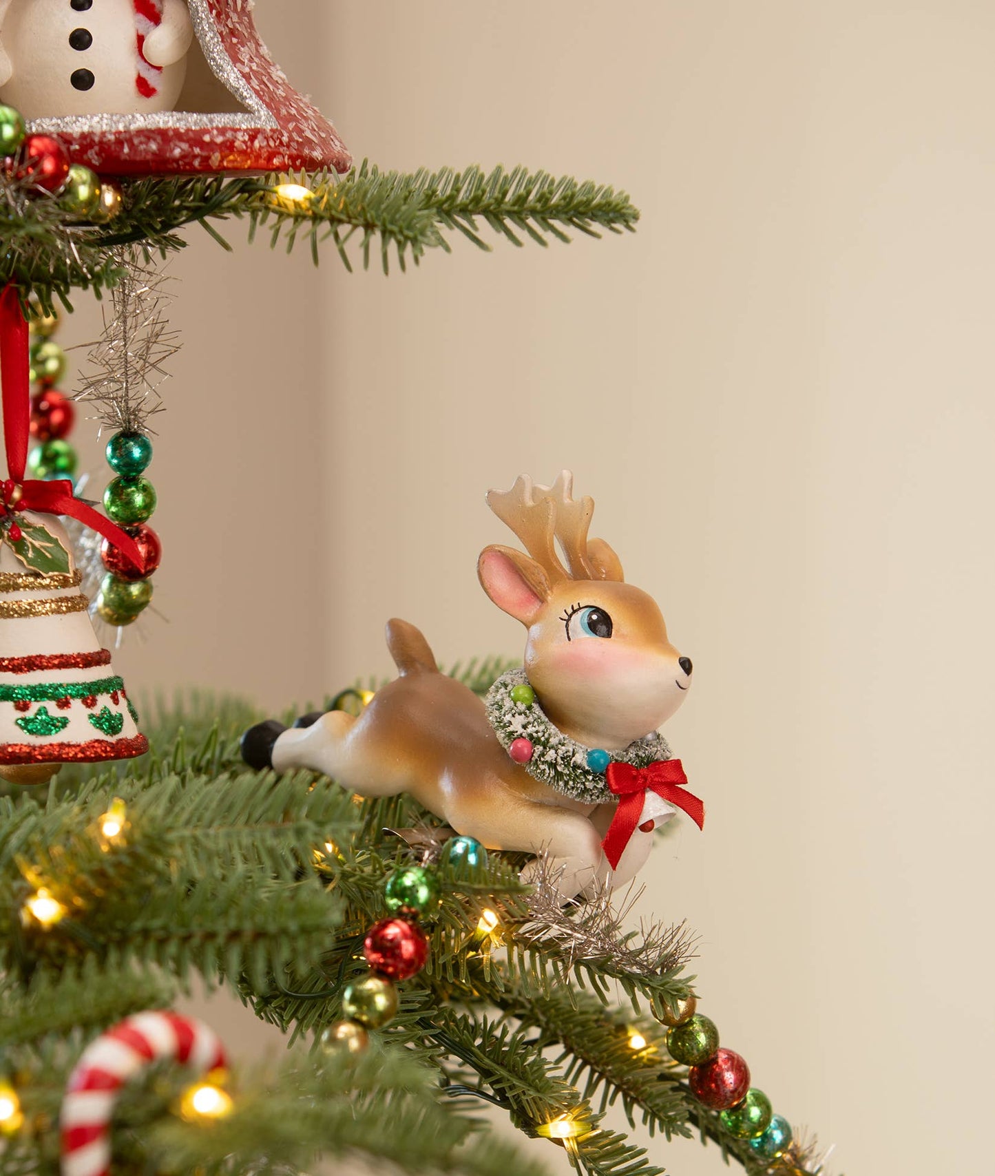 Bethany Lowe Designs - Leaping High Reindeer