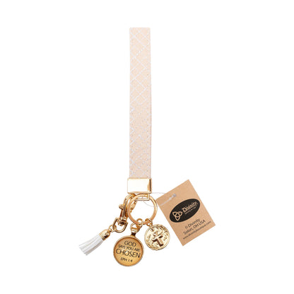 Llavero de pulsera: Elegidos según Efesios 1:4
