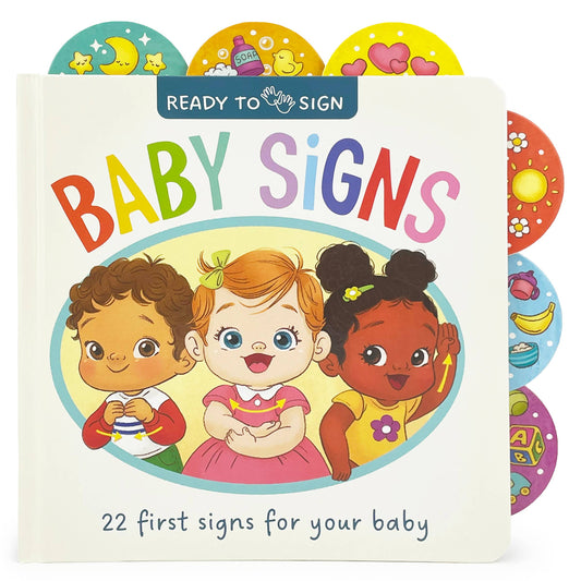 Listo para hacer señas: Libro de cartón en lenguaje de señas para bebés