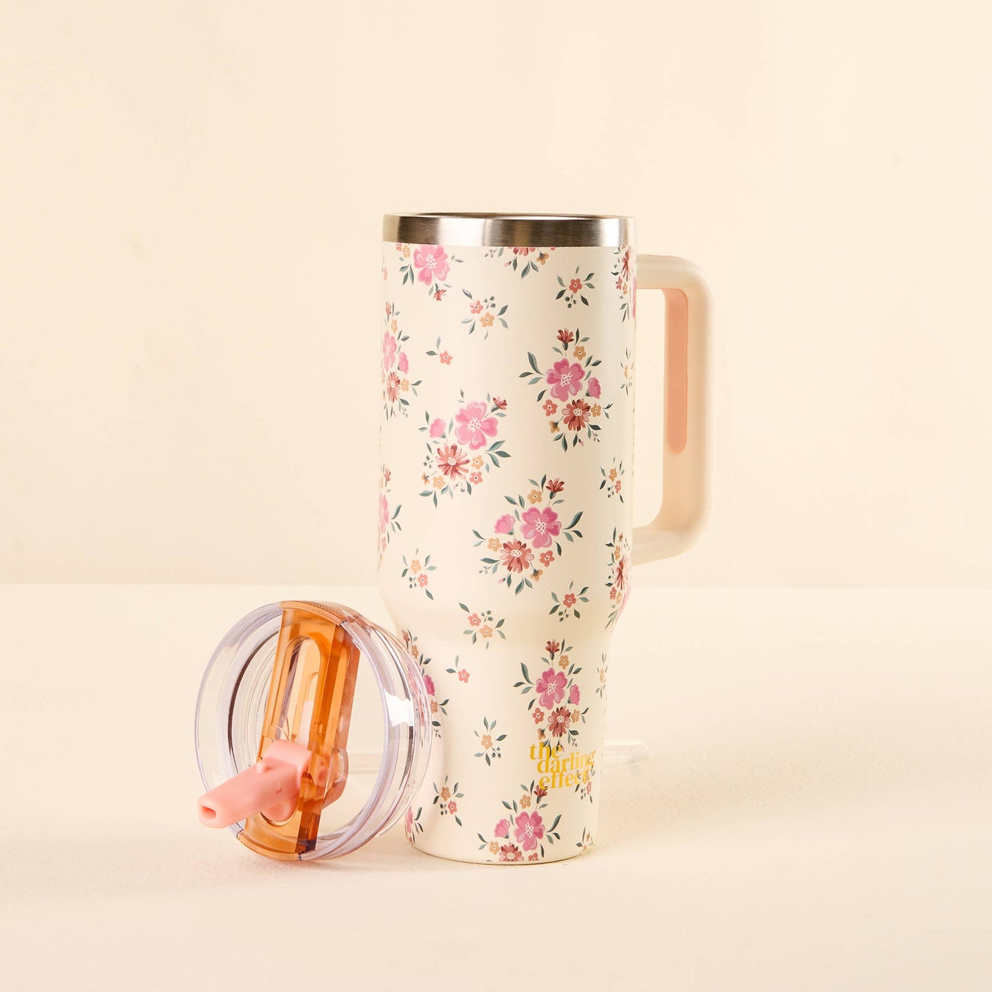 40oz Lifestyle Flip Straw Tumbler-Endless Daydream Cream
