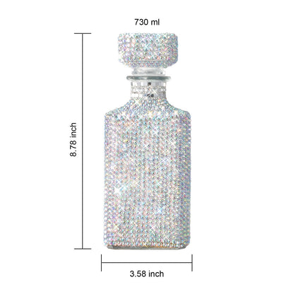 Decantador único con diamantes de imitación y brillantes | Bling 730 mL