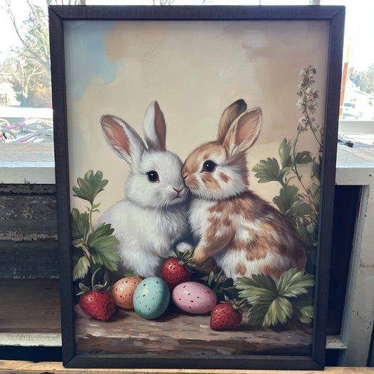 Bunny Kisses Box Frame