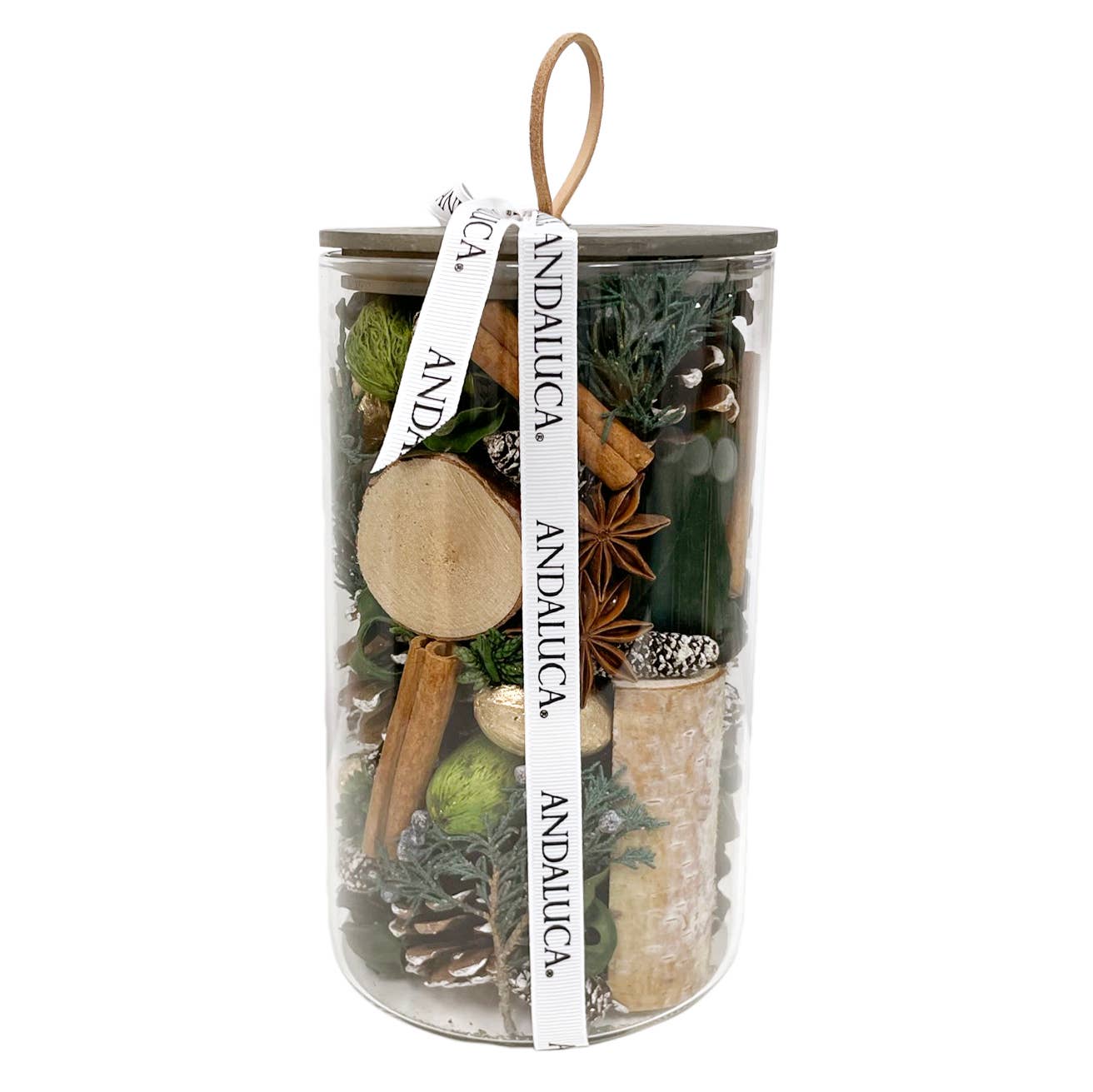 Botanical Holiday Forest Potpourri  in Jar