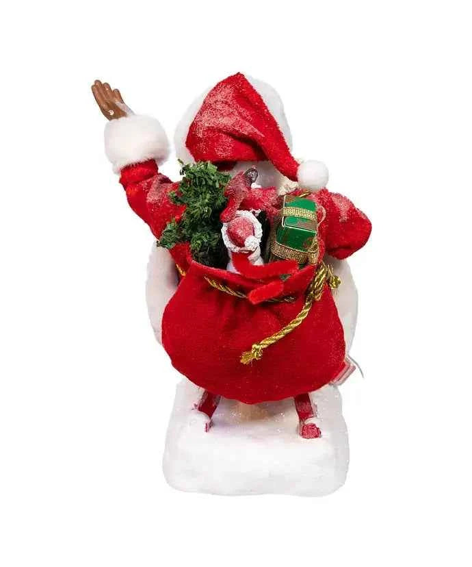 8.5" Fabriche Santa On Sled
