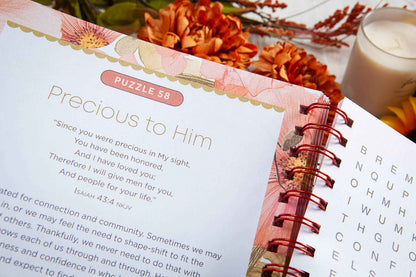 Words to Warm Your Heart (Word Search Devotional)