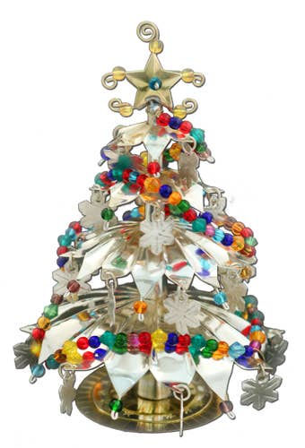 Hand Crafted Tree w/Beads