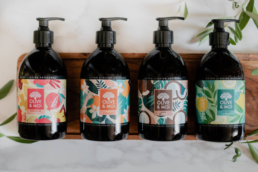 Organic Liquid Hand Soap Olive & Moi