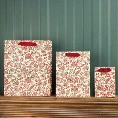 Premium Gift Bags - Christmas Heirloom, Set of 3