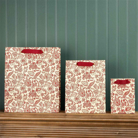 Premium Gift Bags - Christmas Heirloom, Set of 3