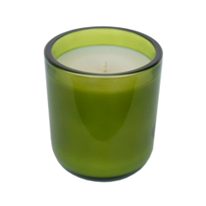 Wine Bottle Tumbler w/Cork Lid - Green - 12 Oz.