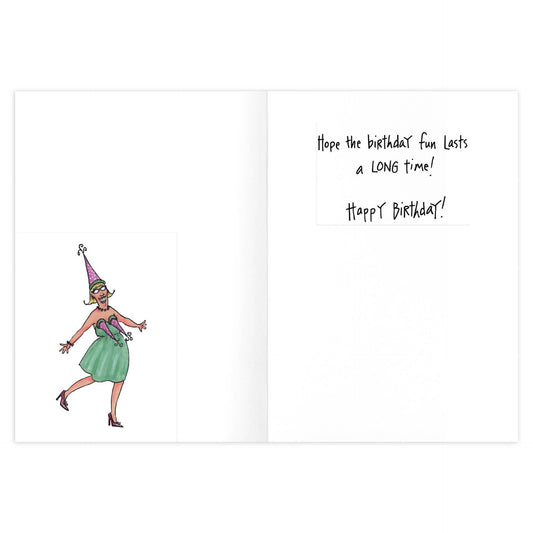 Grow Out Birthday Card