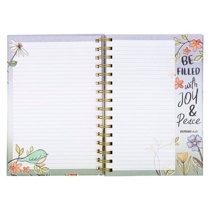 Guided Journal: Happy Flowers & Bird Rejoice (Psalm 118:24)