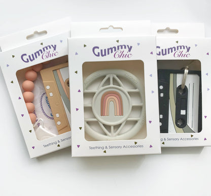 Hot Air Balloon and Clip, Teether Toy